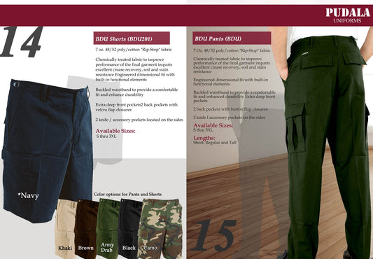 Tactical BDU Pants